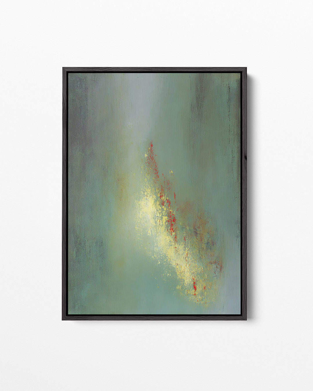 Vloeiende kleurencompositie – staand wanddecoratie kunstwerk