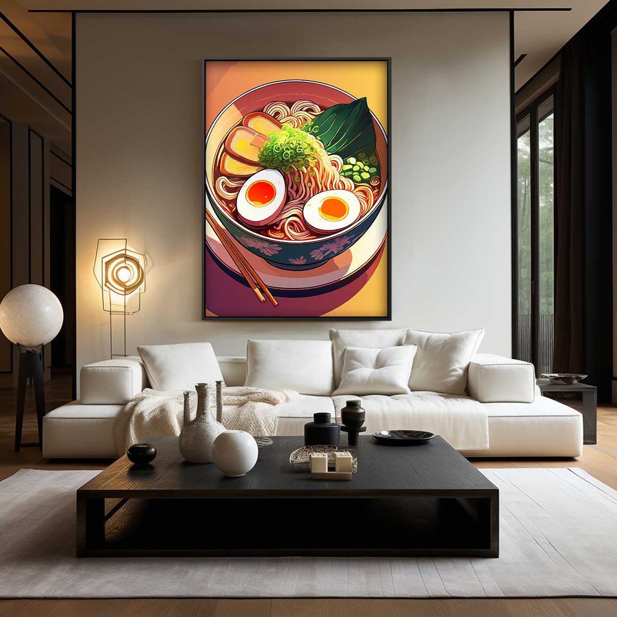 Levende Ramen Kom – plexiglas wanddecoratie in portret formaat