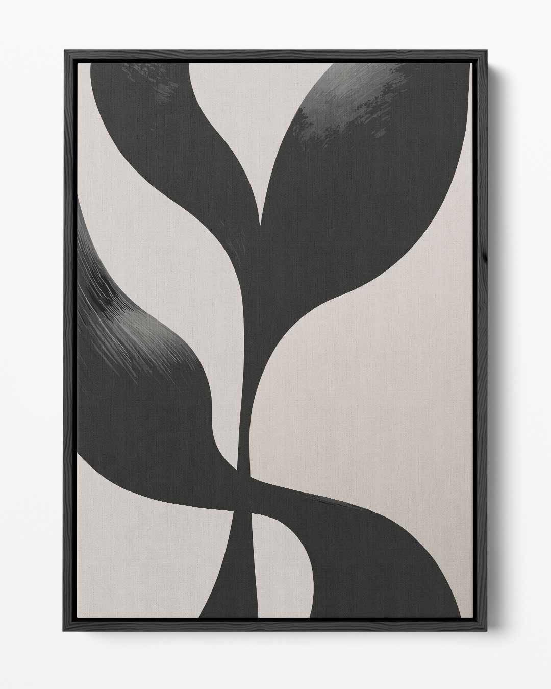 Minimalistische Elegantie – portret kunstwerk als wanddecoratie
