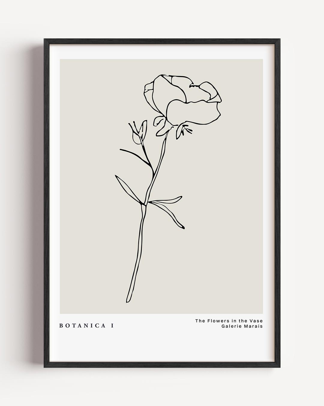 Botanica I – keuken portret poster als wanddecoratie
