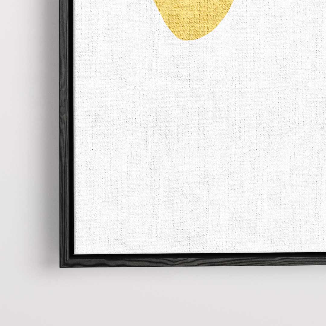 Speelse Abstractie in Vormen – dibond kunstwerk als wanddecoratie