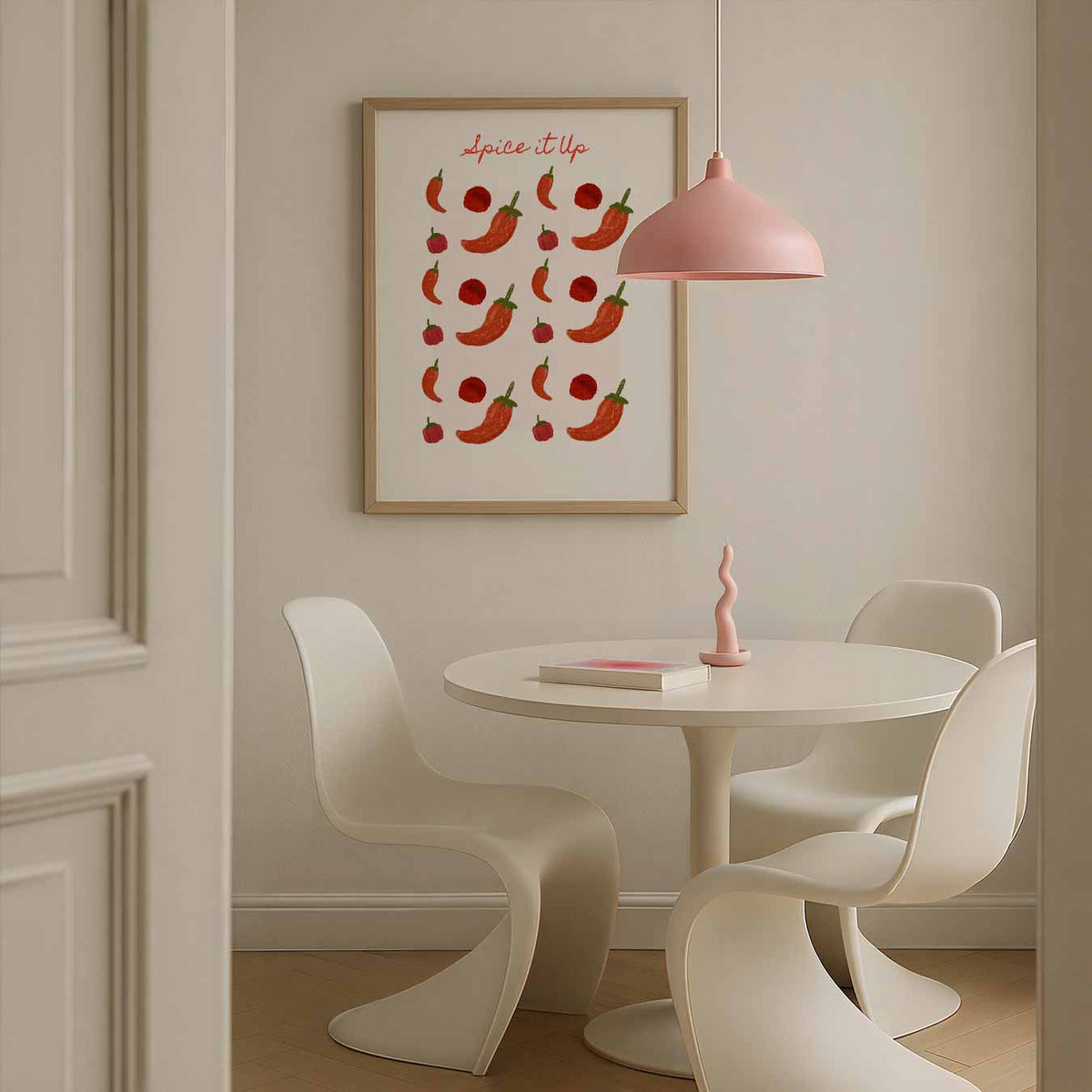Spice It Up Keukenposter – culinaire wandkunst als portret poster