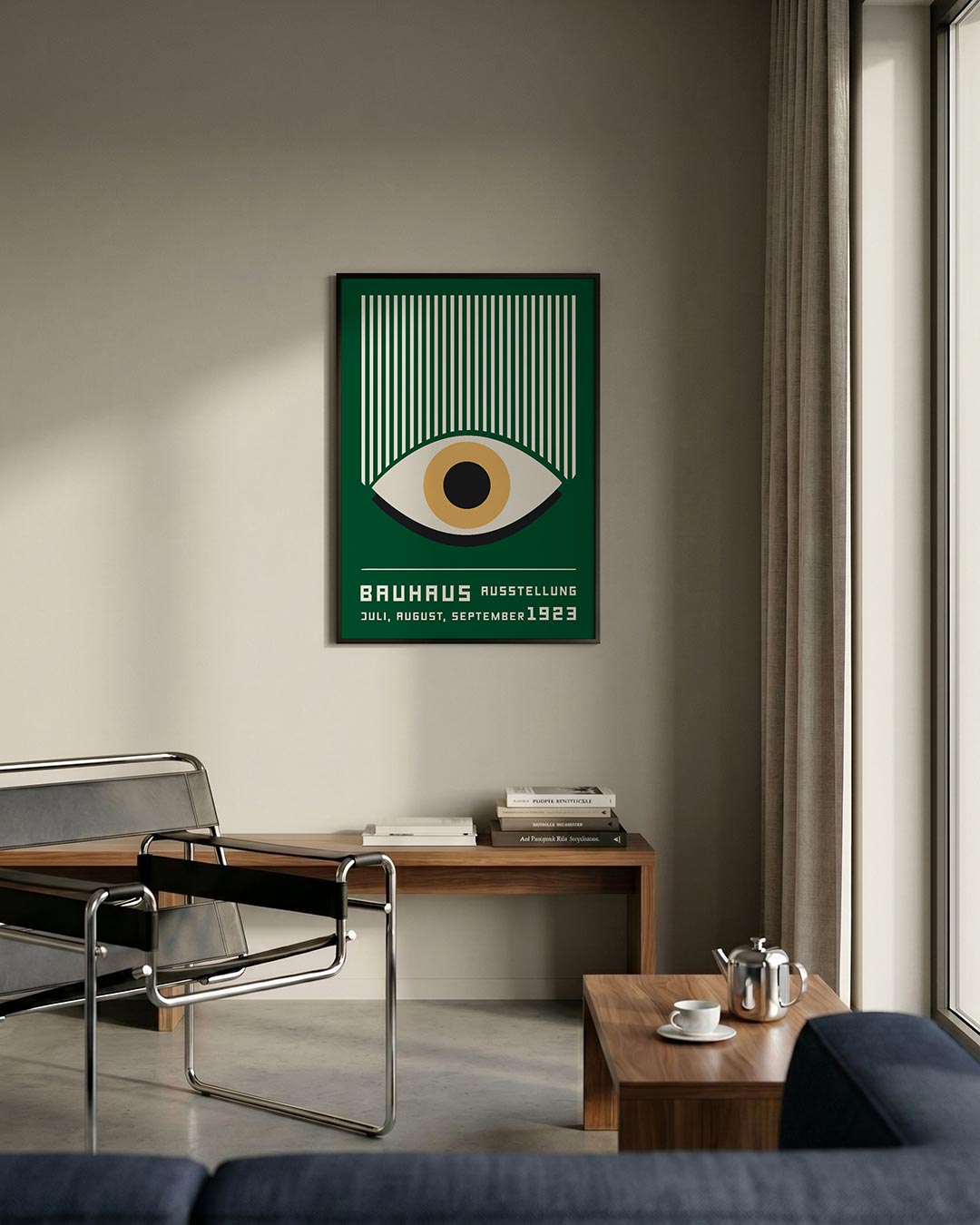  – geometrische poster in Bauhaus-stijl van WallArtistic