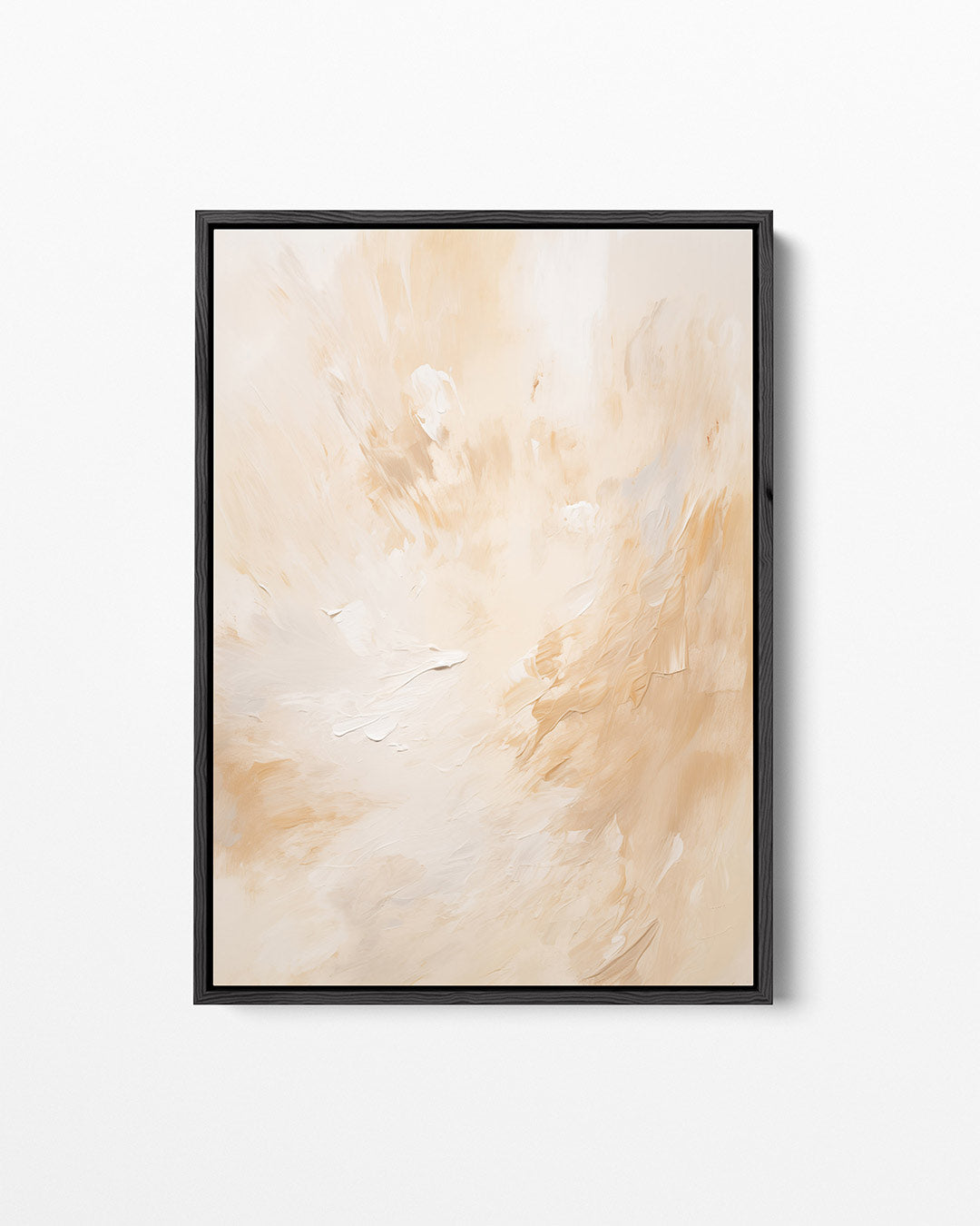 Zachte kleuren compositie – staand wanddecoratie kunstwerk