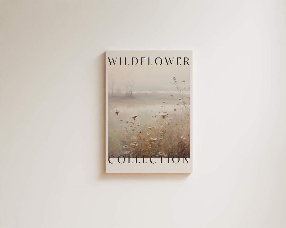 Wildflower Collection – kunstwerk met zwarte baklijst