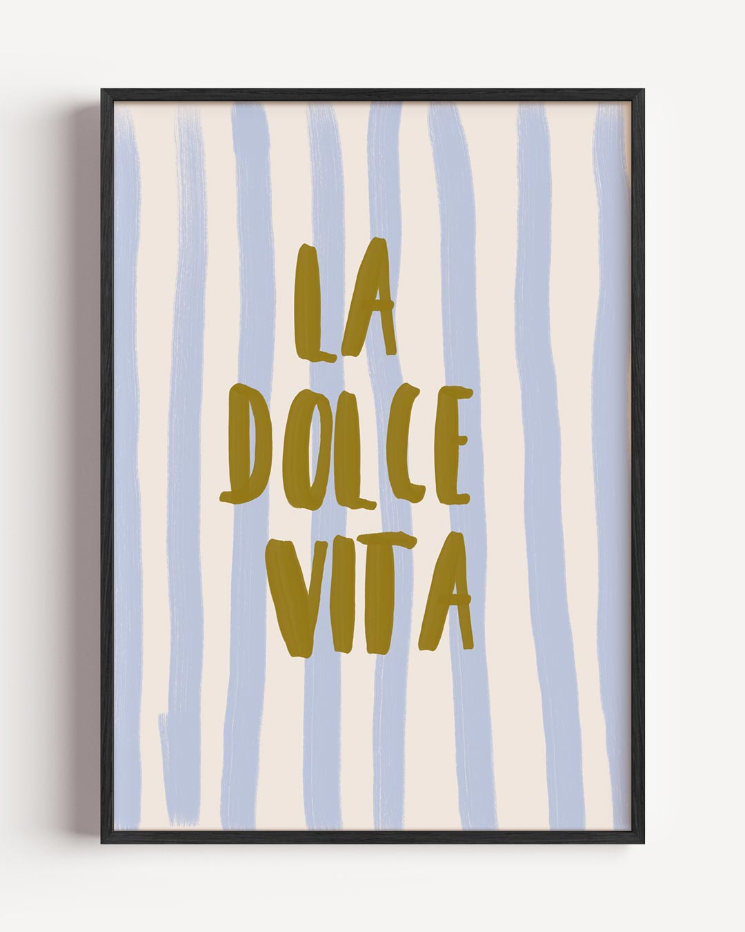 La Dolce Vita Inspiratieposter – zomer portret poster als wanddecoratie