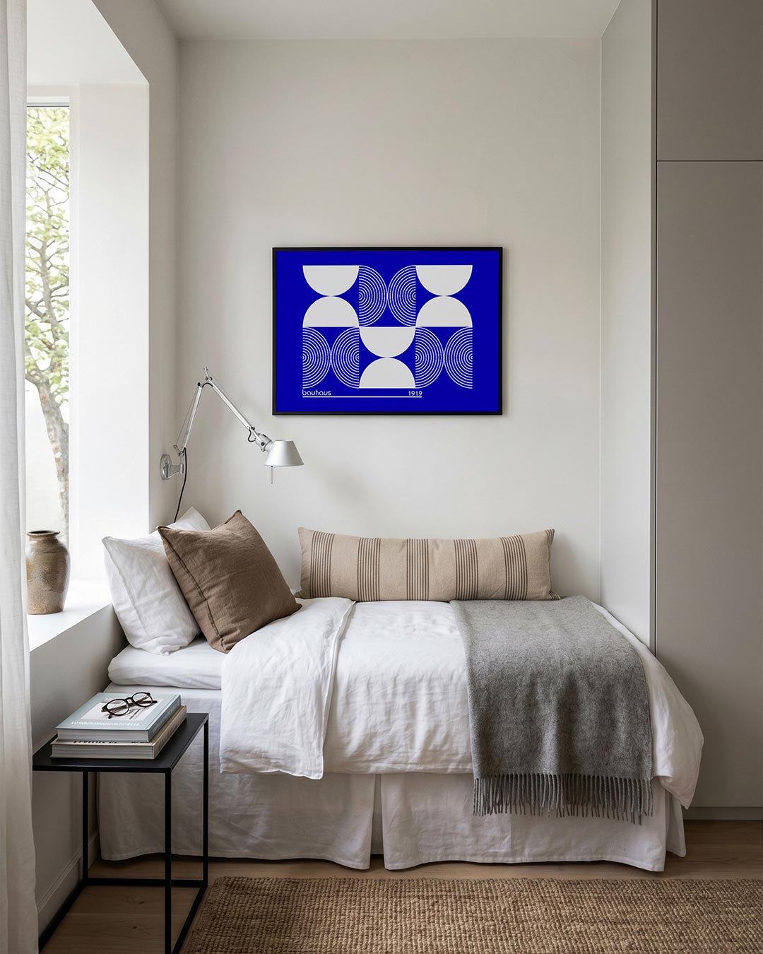 Vorm en lijnen – moderne Bauhaus wandkunst als poster