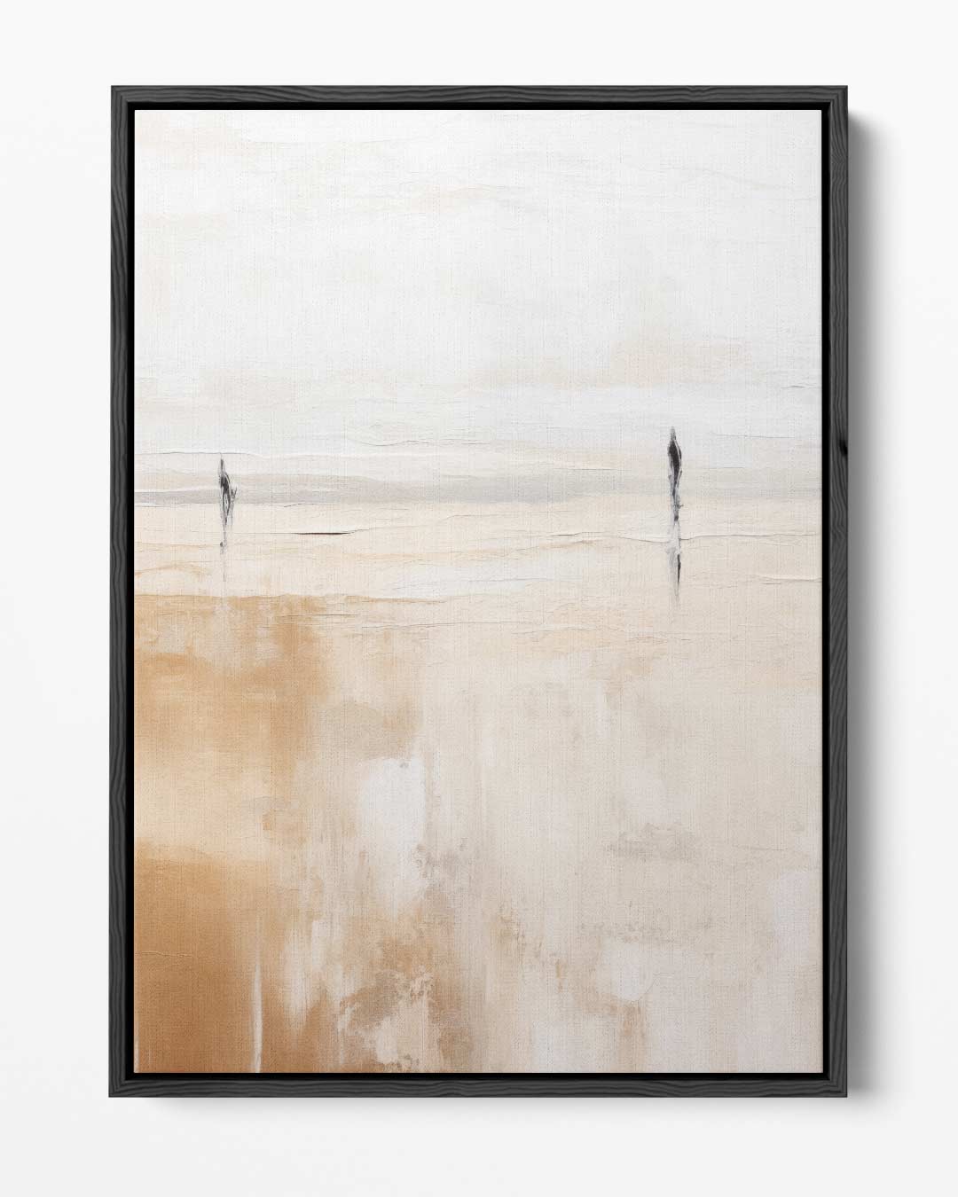 Wandelingen op het Strand – portret kunstwerk als wanddecoratie