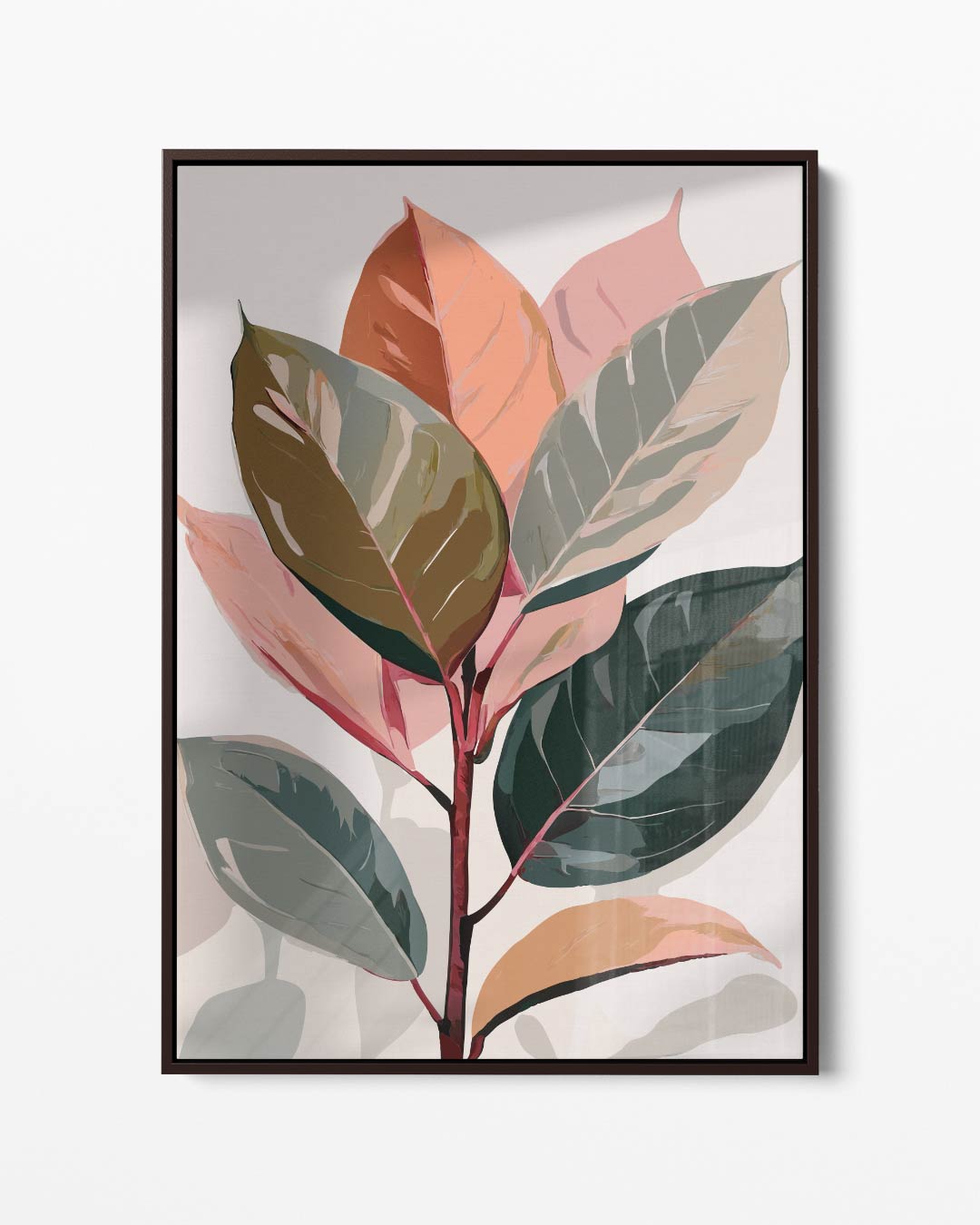 Natuur in Harmonie – portret kunstwerk als wanddecoratie