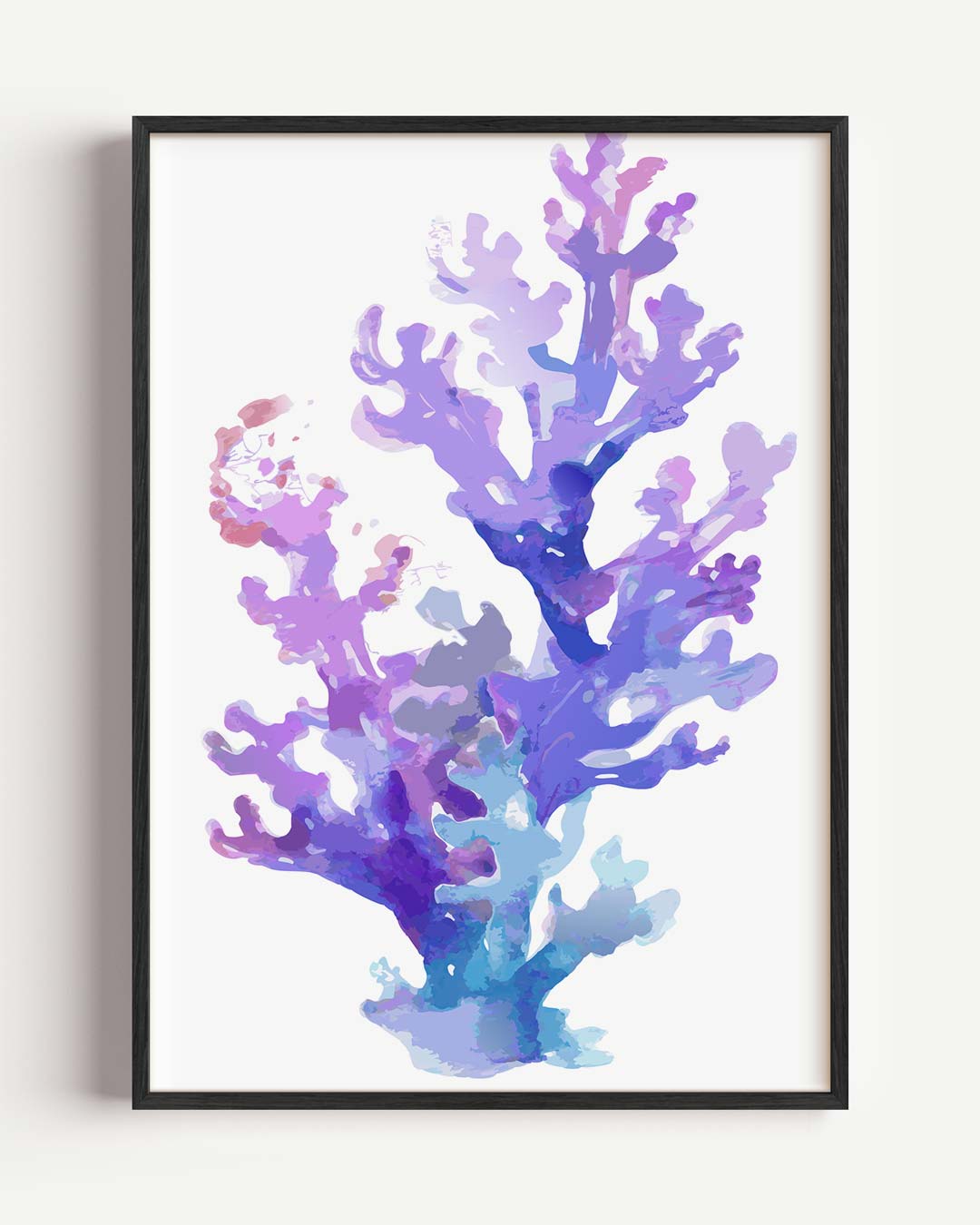 Ocean Dream Koraal – zomer portret poster als wanddecoratie
