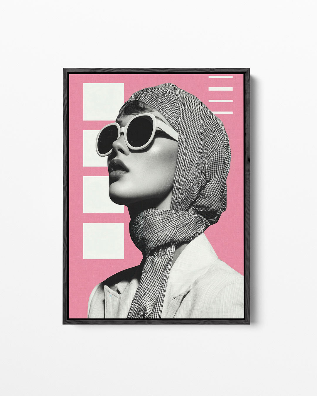Vrouw portret – staand wanddecoratie kunstwerk