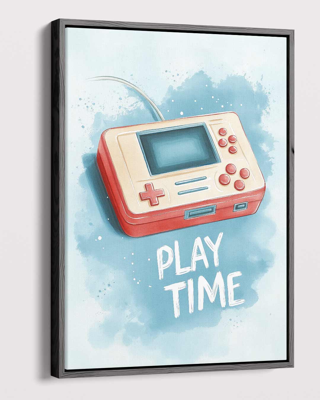 Retro Game Vibes – plexiglas wanddecoratie in portret formaat
