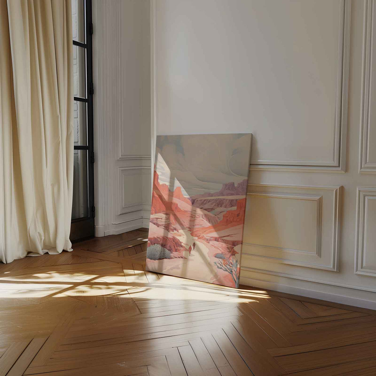 Wandeling door de Canyon – dibond kunstwerk als wanddecoratie