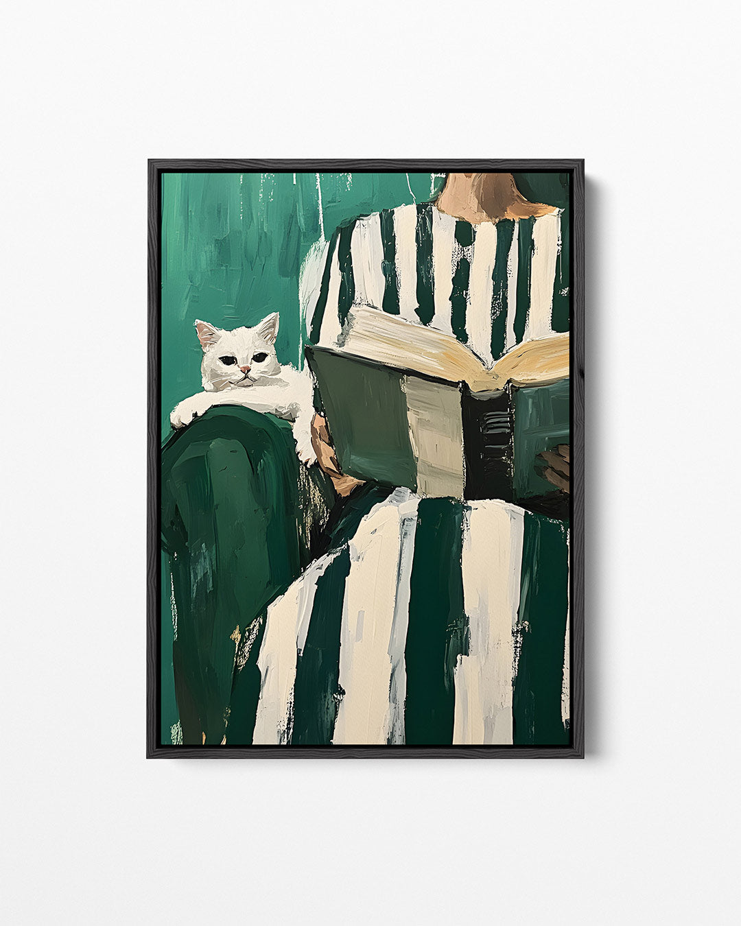Gestreepte rust – staand wanddecoratie kunstwerk