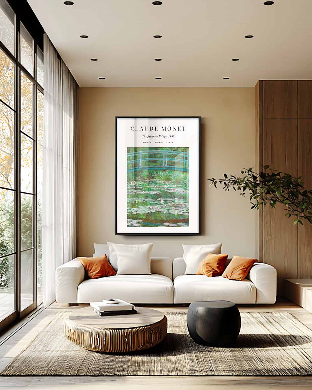 De Japanse Brug – staand kunstwerk voor modern interieur