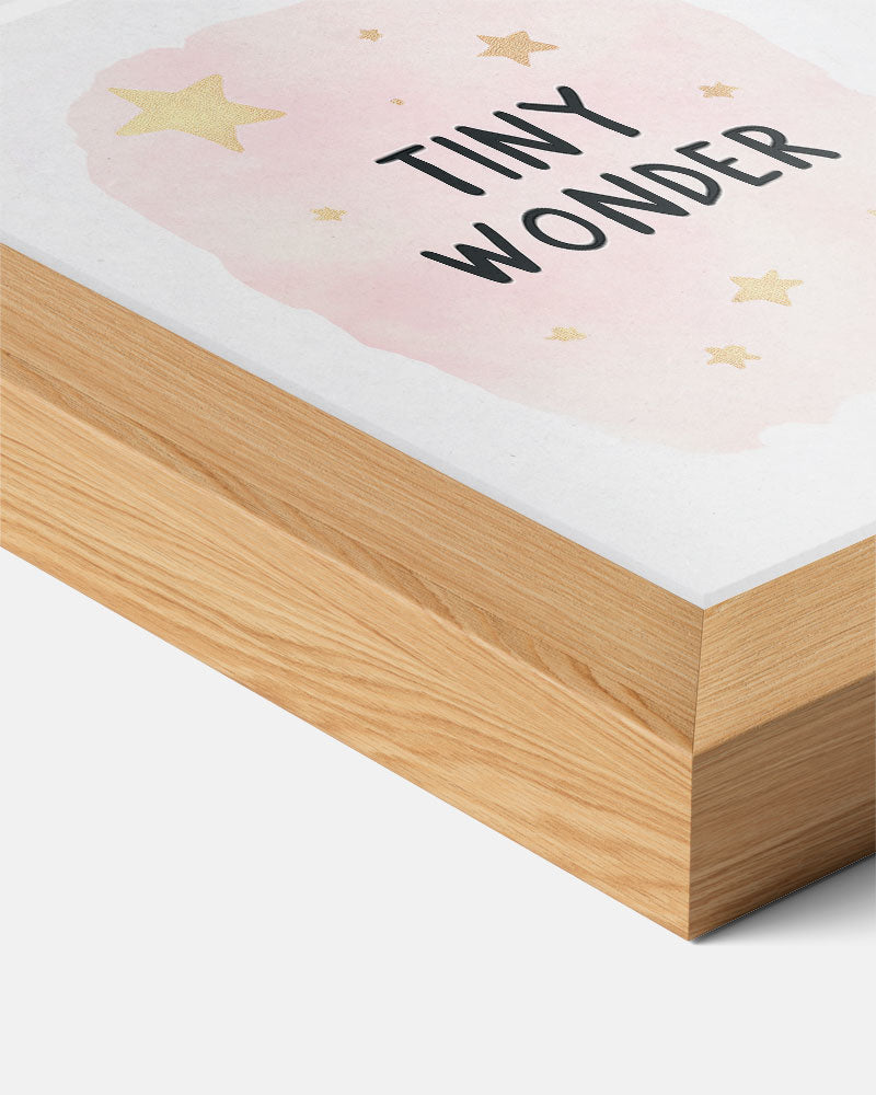 Tiny Wonder Stippenposter – kids poster als vrolijke staande wanddecoratie