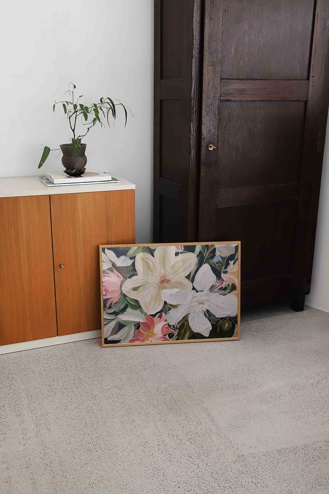 Bloemenpracht – bloemen wandkunst als landscape poster