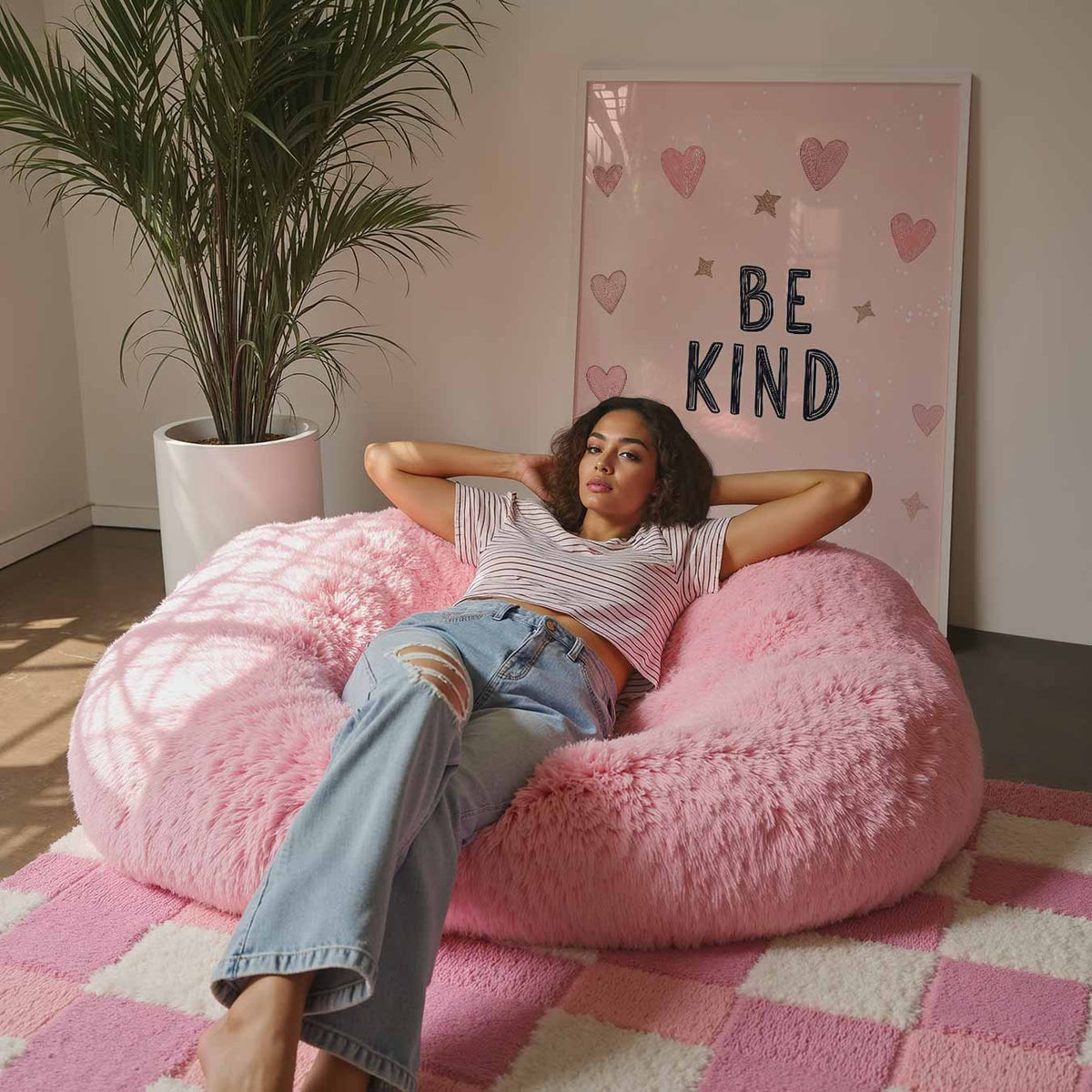 Be Kind – staande kinderkamer wanddecoratie van WallArtistic