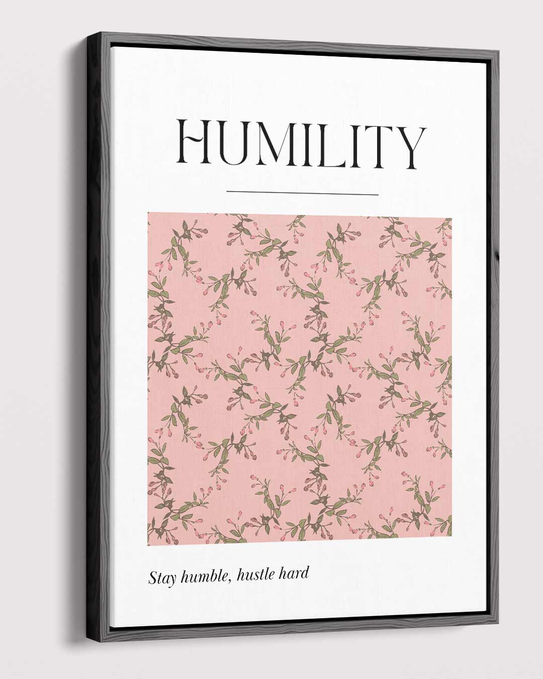 Humility Bloemenkunst – staande wandkunst voor woonkamer of interieur
