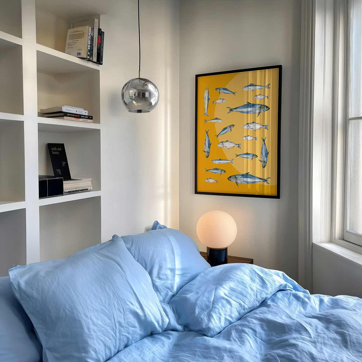 Onderwater Avontuur – dierenposter als moderne staande wanddecoratie