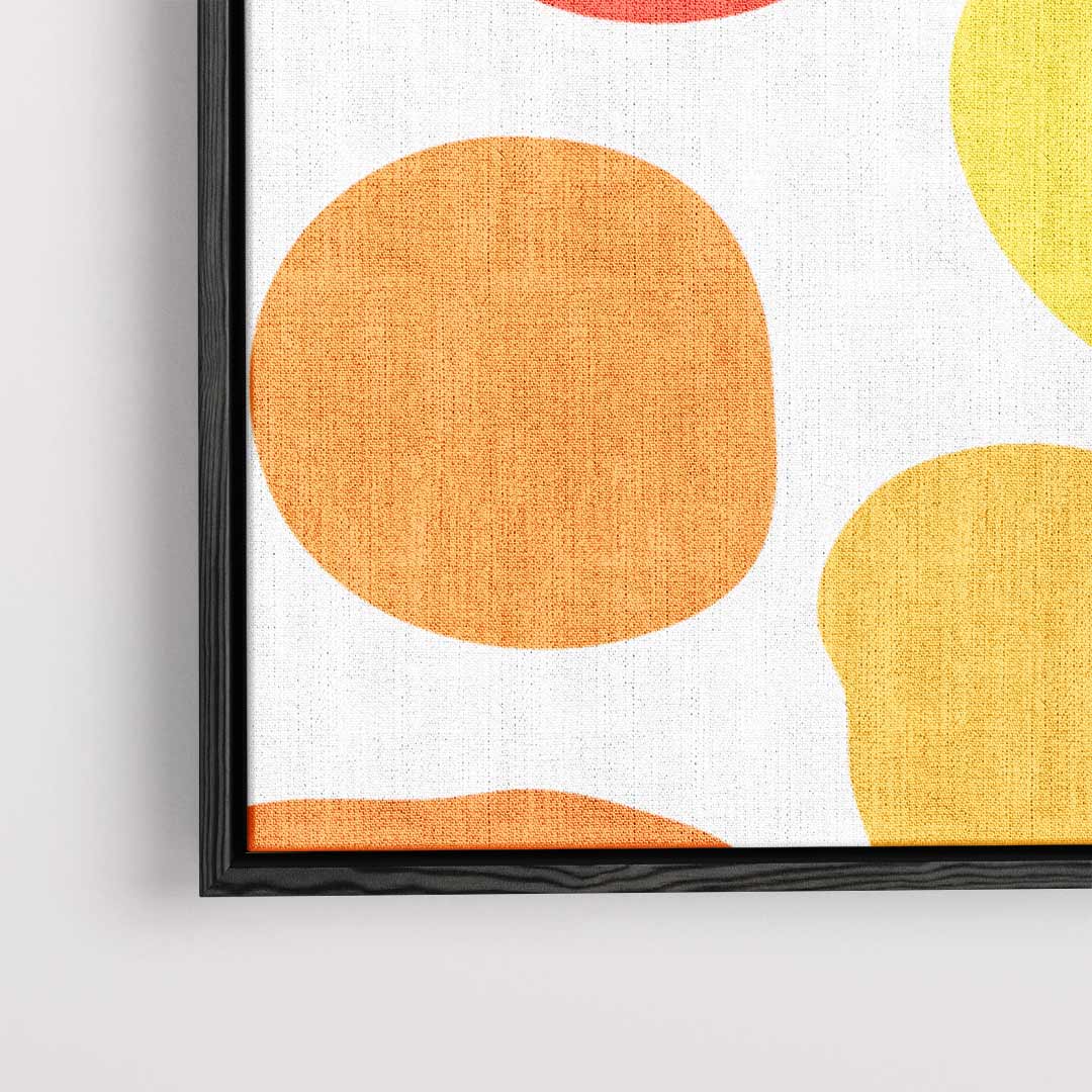 Vrolijke Kleurenmix Wanddecoratie – dibond kunstwerk als wanddecoratie