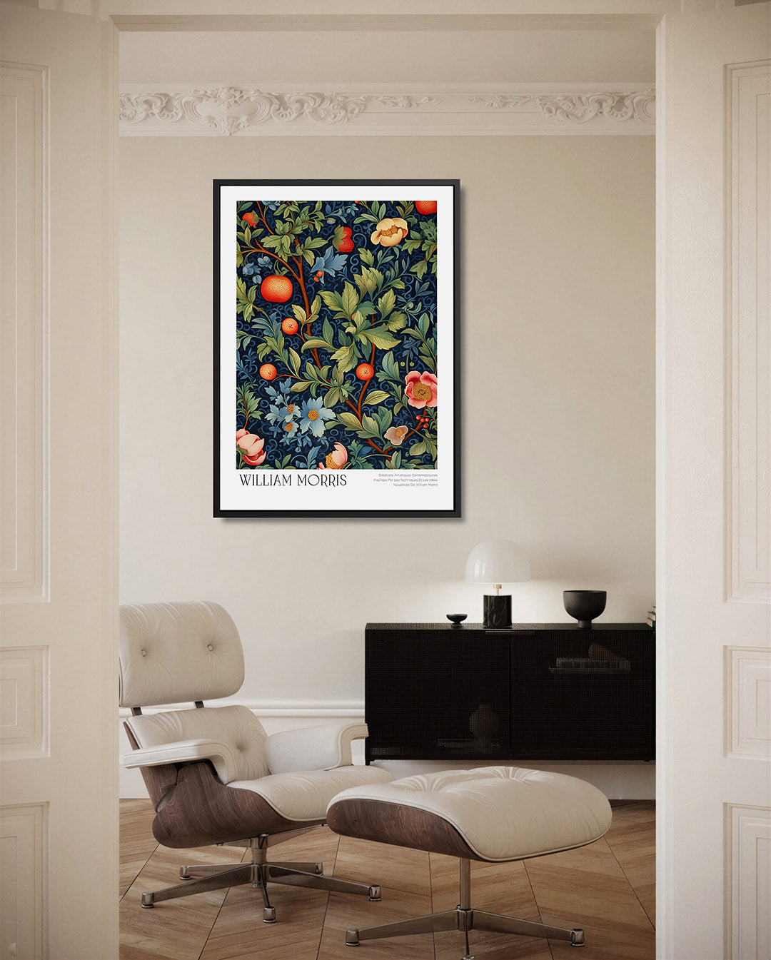 Natuurlijke bloemenpracht – moderne staande wandkunst