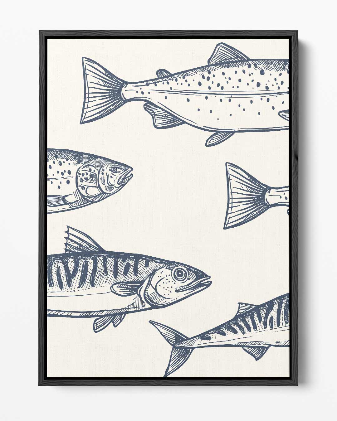 Unieke Zeewaterkunst – portret kunstwerk als wanddecoratie