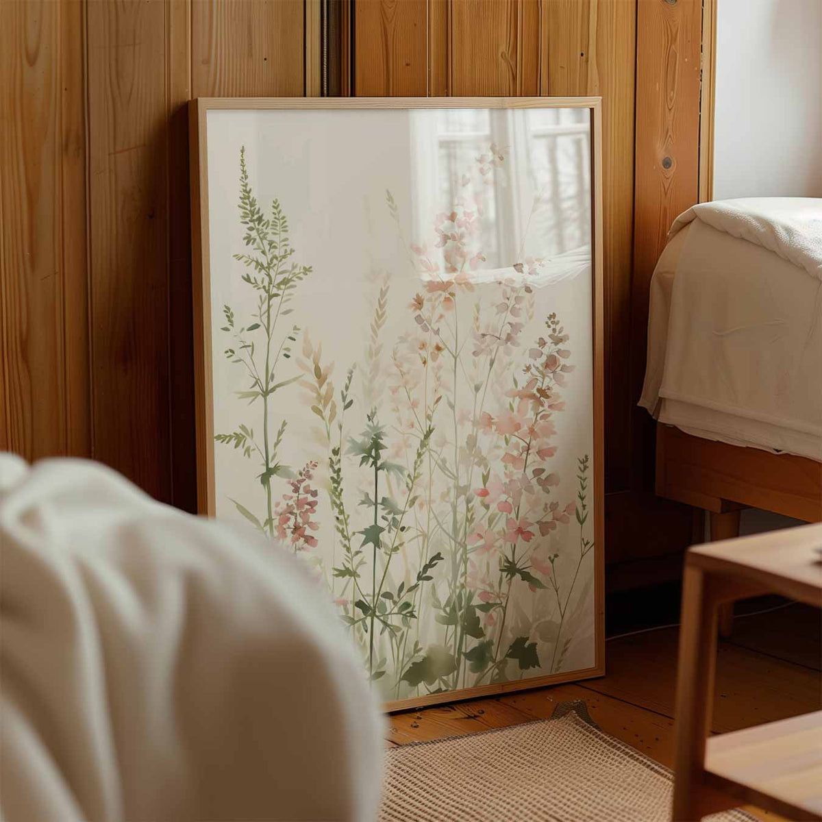 Bloemenpracht – staande muurposter voor de kinderkamer