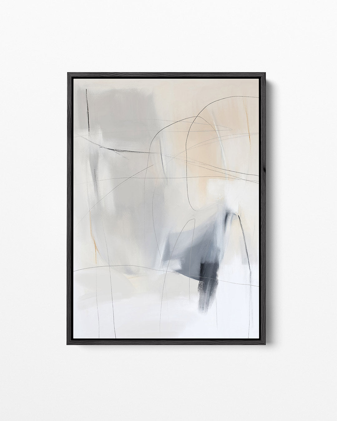 Lijnen en vormen – staand wanddecoratie kunstwerk