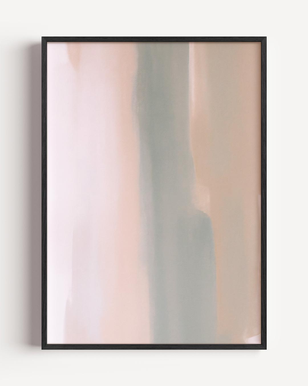 Dromerige Abstracte Schilderijposter – textuur portret poster als wanddecoratie