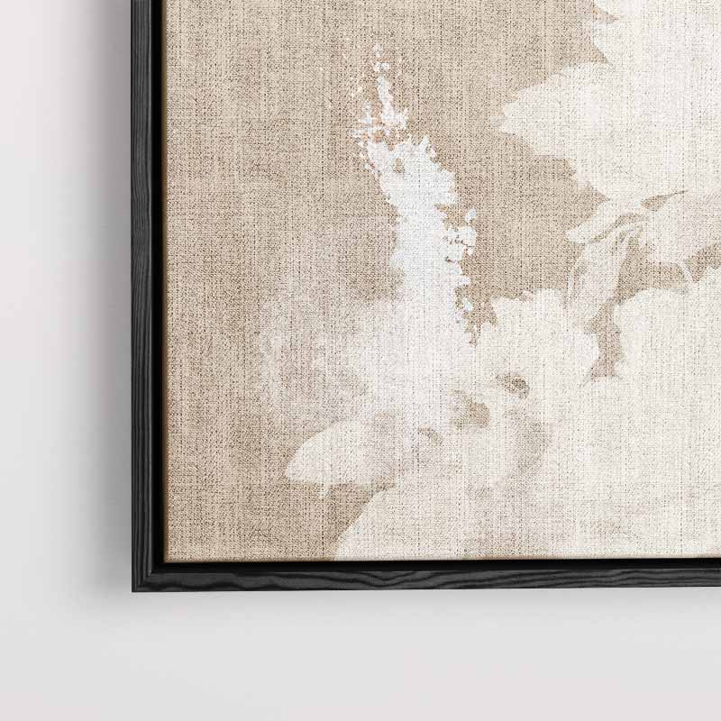 Bloemenpracht in Zachte Tinten – staand kunstwerk voor modern interieur