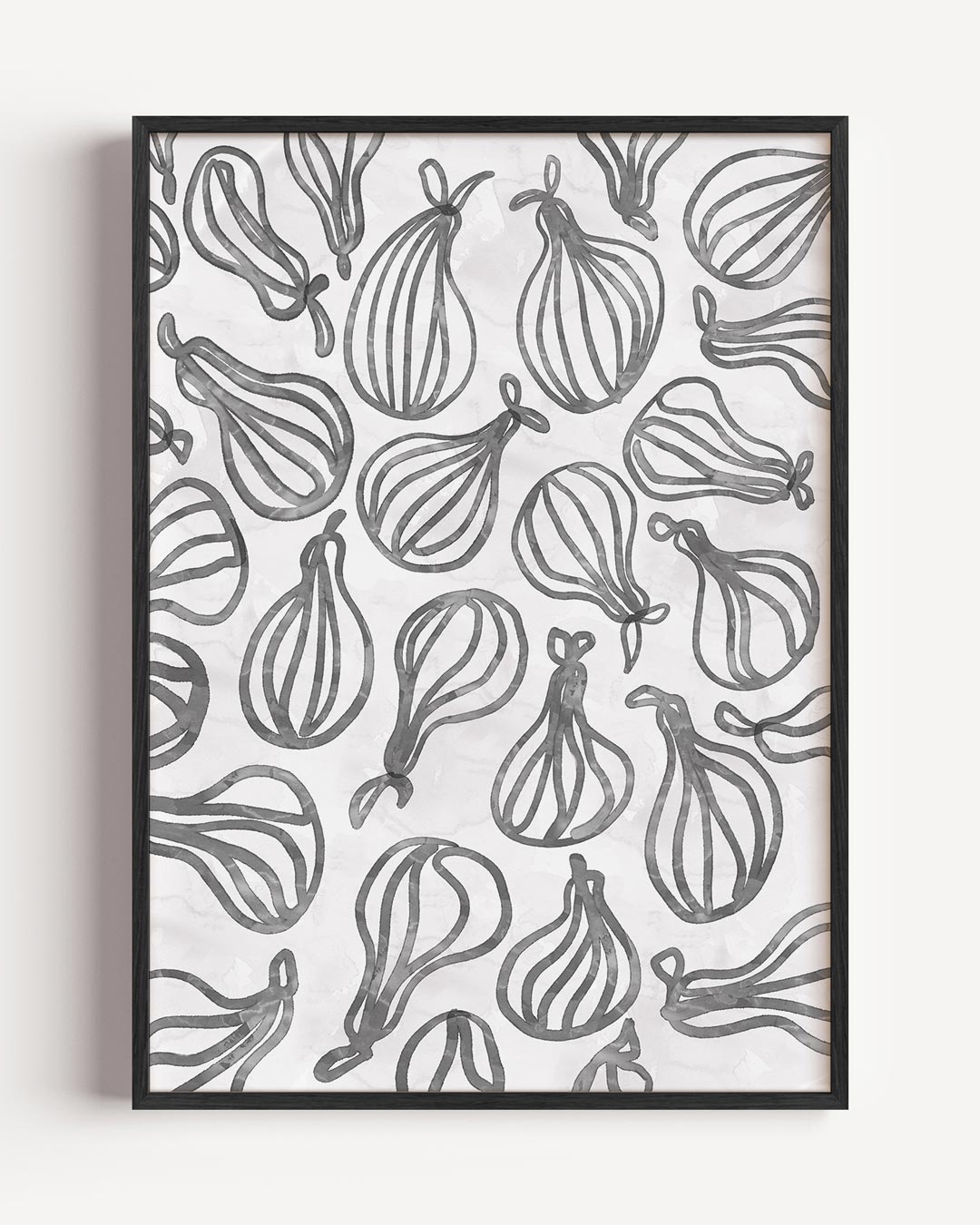 Moderne Abstracte Fruitpatronen – moderne portret poster als wanddecoratie
