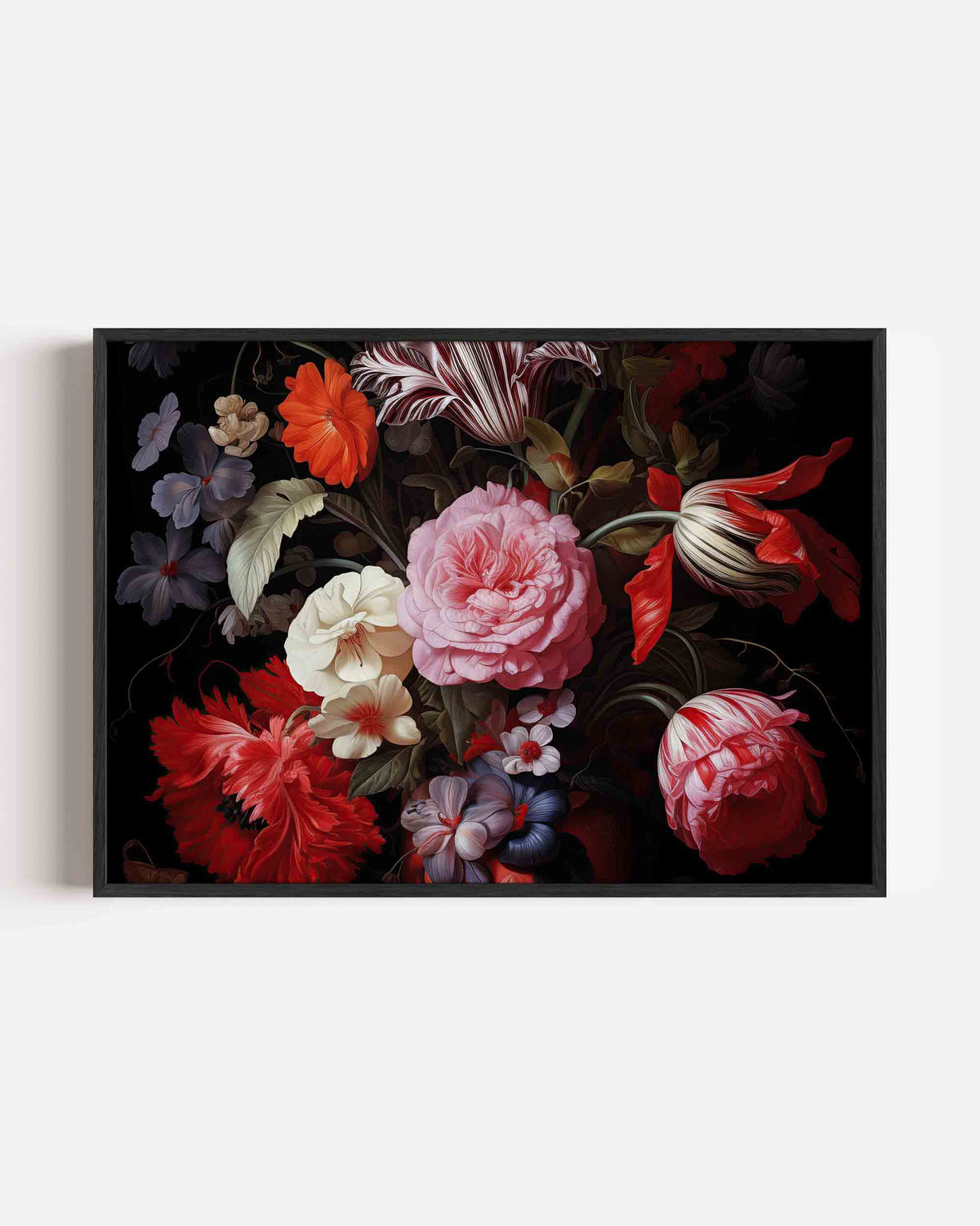 Bloemenpracht – bloemen landscape poster als wanddecoratie