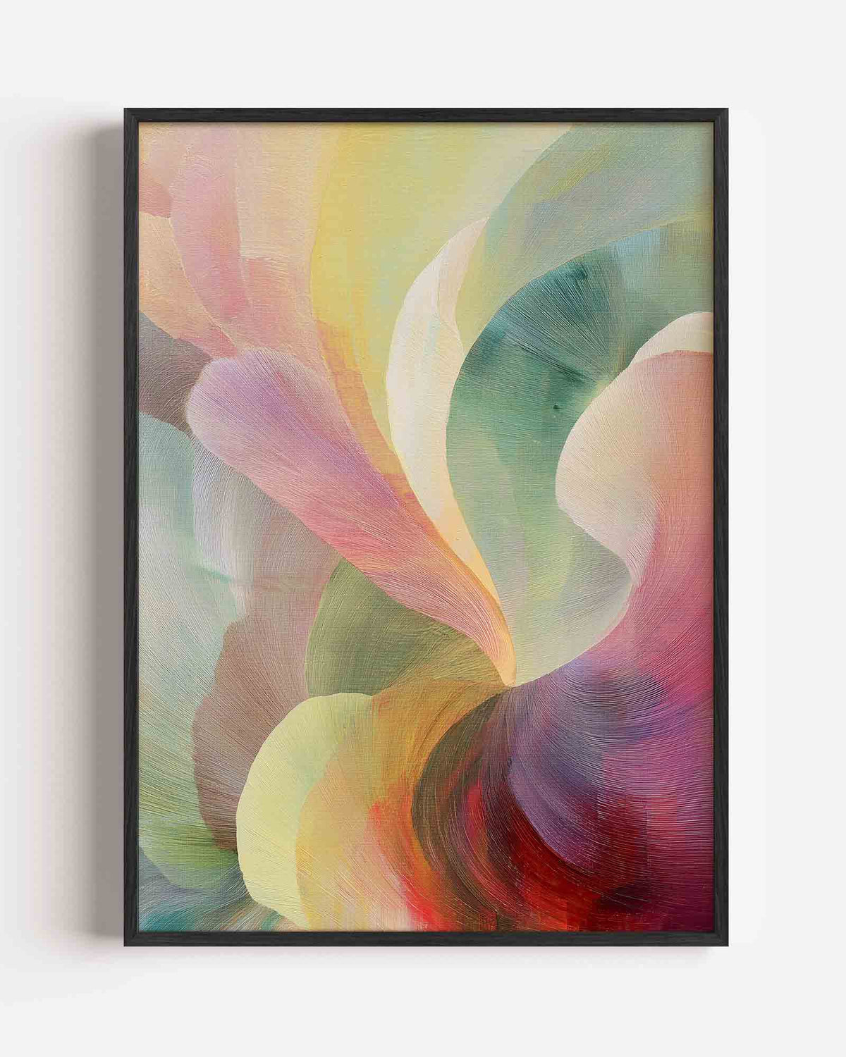 Abstracte vormen – abstracte portret poster als wanddecoratie