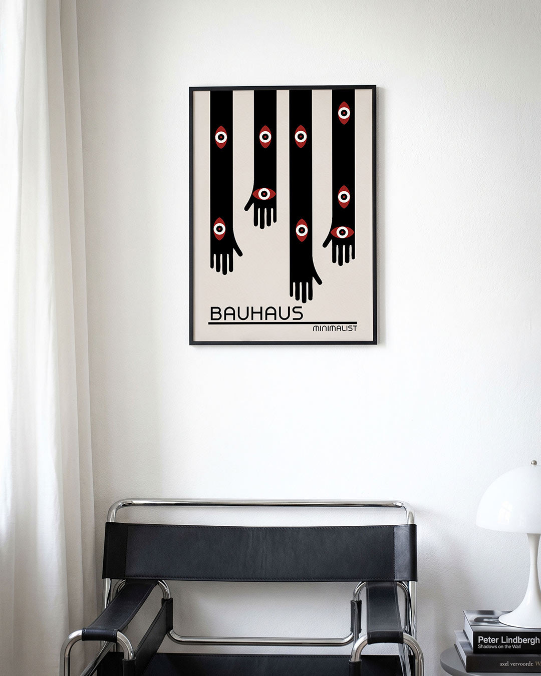 Vorm en lijnen – moderne Bauhaus wandkunst als poster