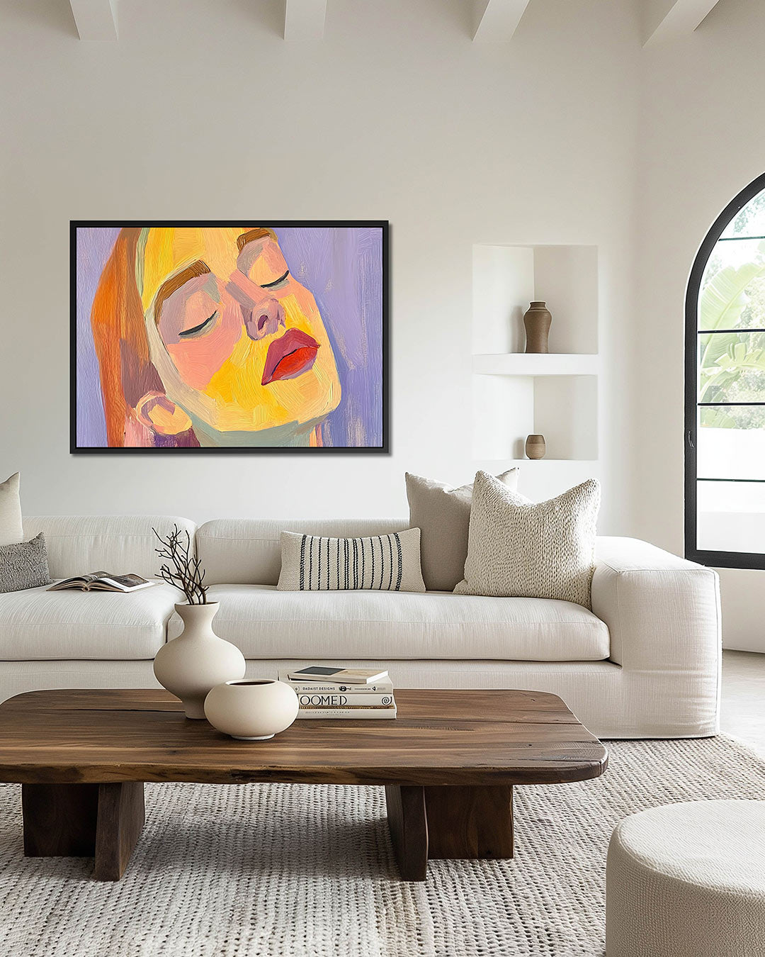 Kleurenportret – wanddecoratie in interieur