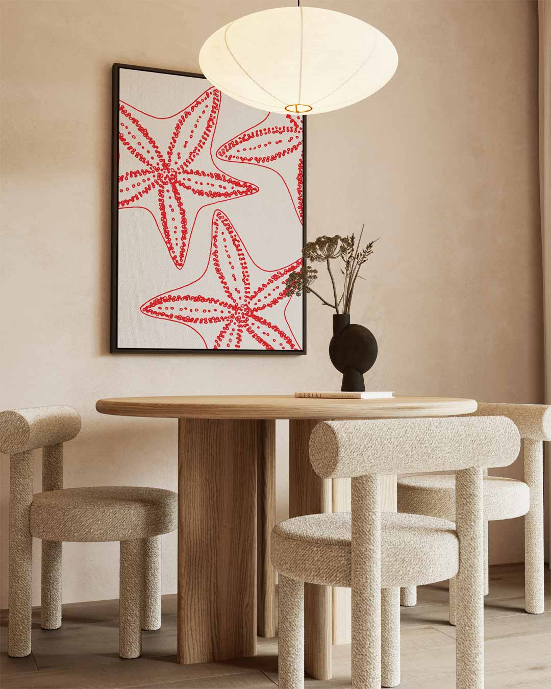 Sterren van de Zee – dibond kunstwerk als wanddecoratie