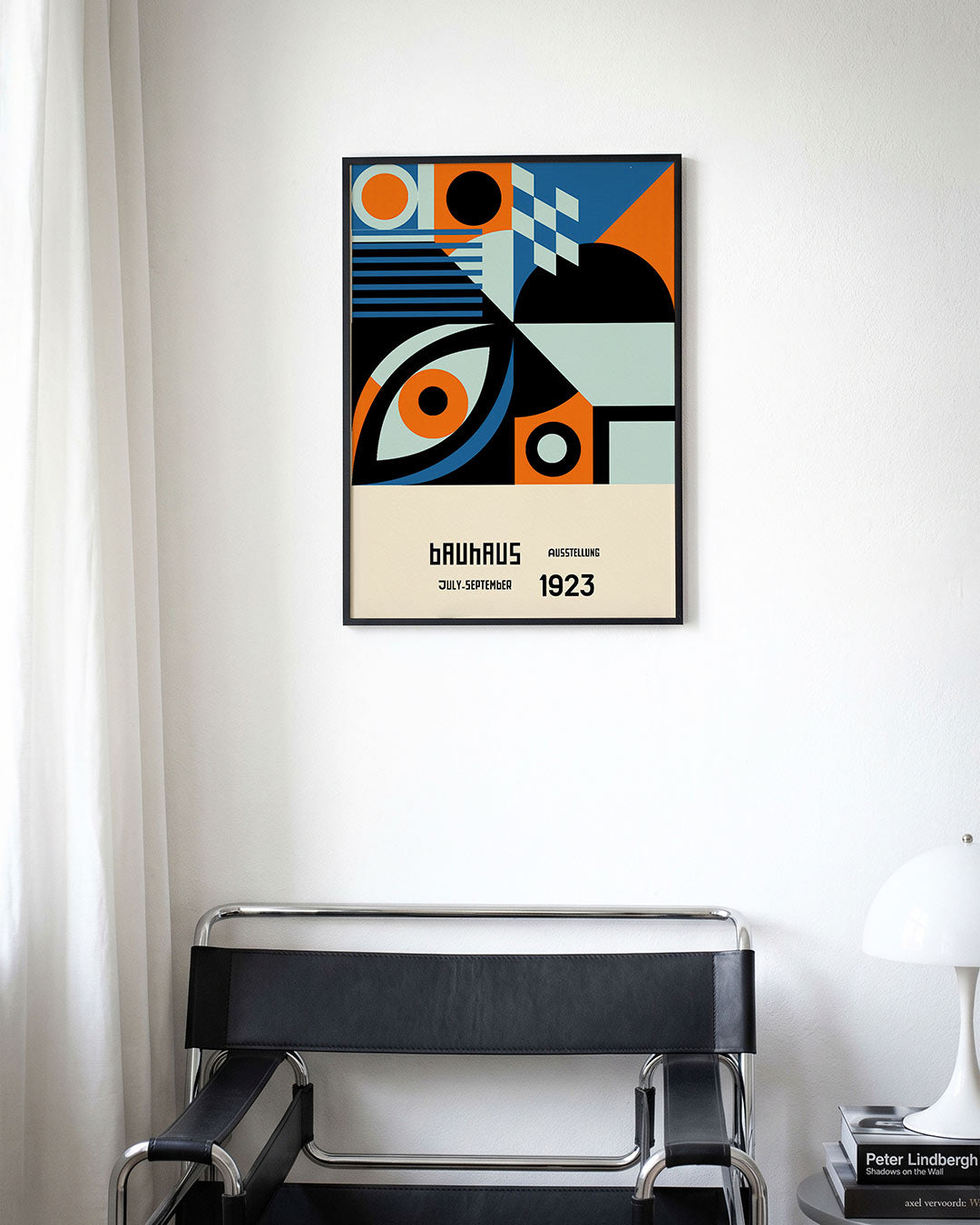 Vormen en vlakkenspel – moderne Bauhaus wandkunst als poster