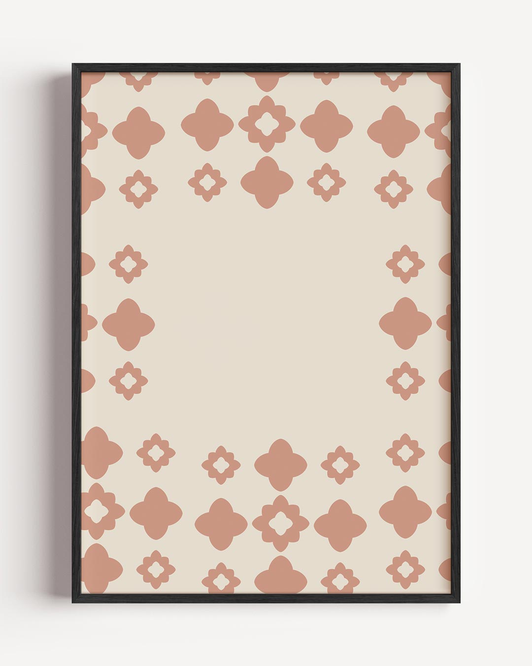 Vintage Bloemenposter – elegante portret poster als wanddecoratie