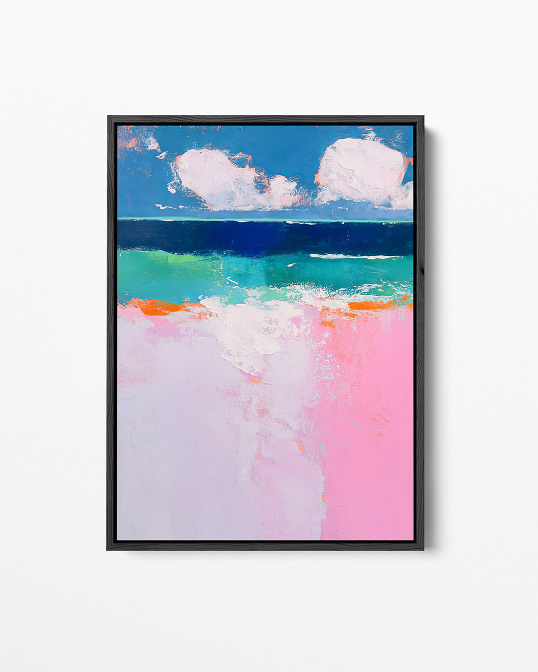 Kleurrijke horizon – staand wanddecoratie kunstwerk