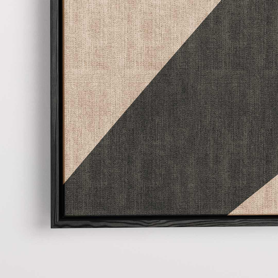 Moderne Abstracte Geometrie – dibond kunstwerk als wanddecoratie