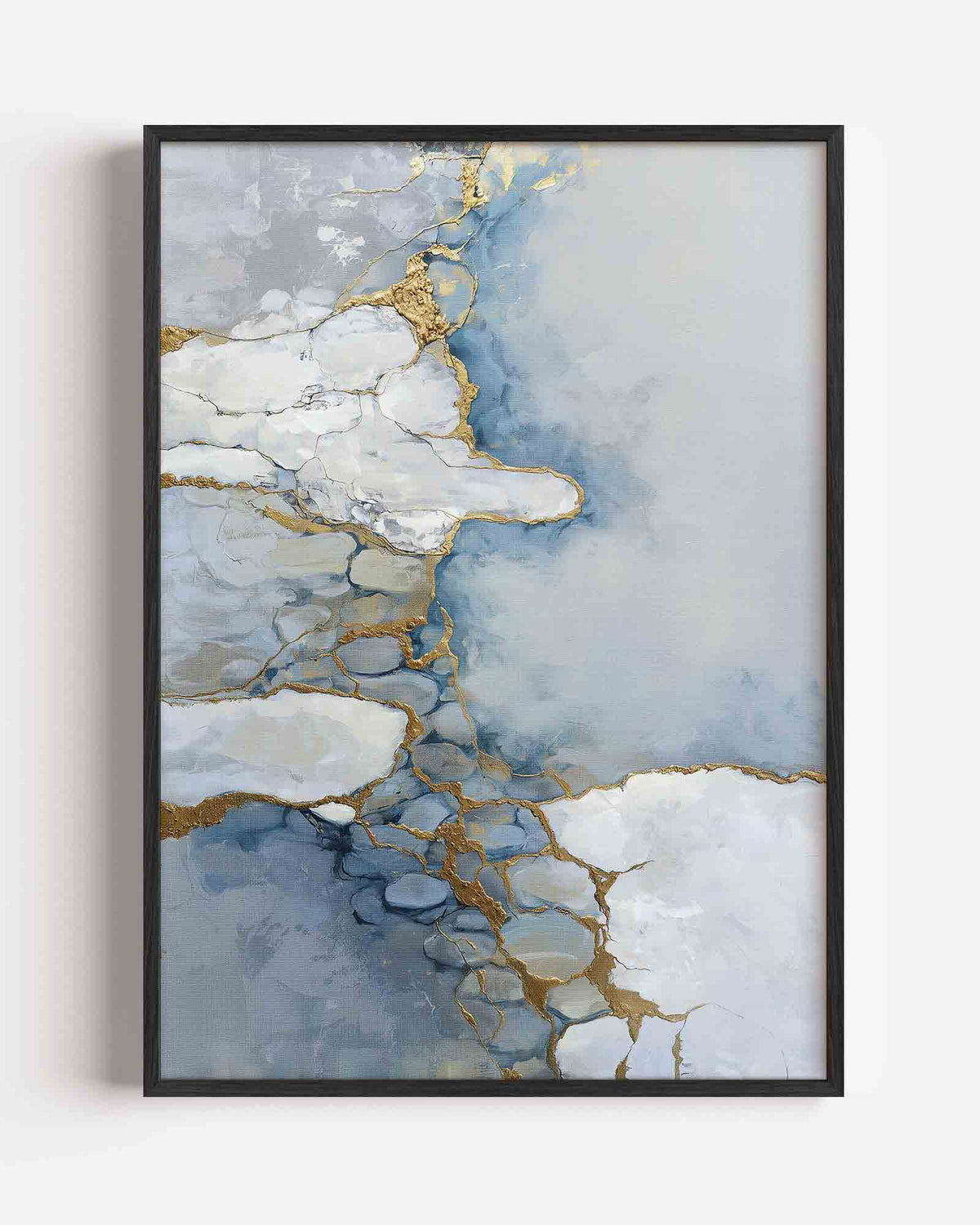 Abstracte vormen – abstracte portret poster als wanddecoratie