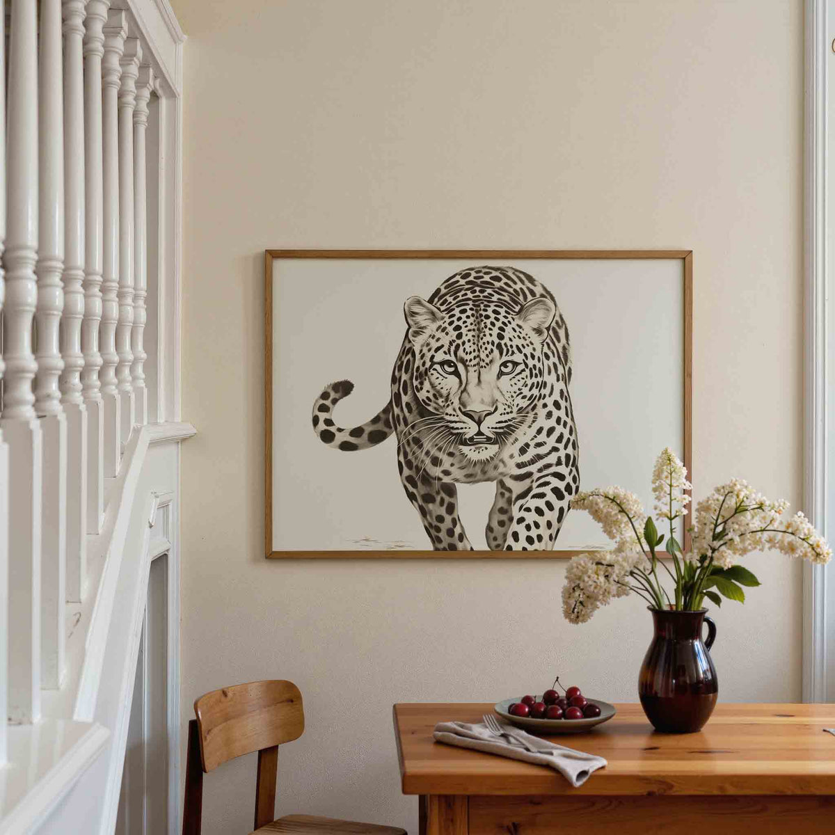 Luipaard – dieren poster in liggend formaat