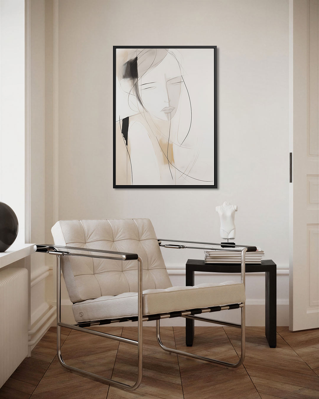 Portret – staand wanddecoratie kunstwerk