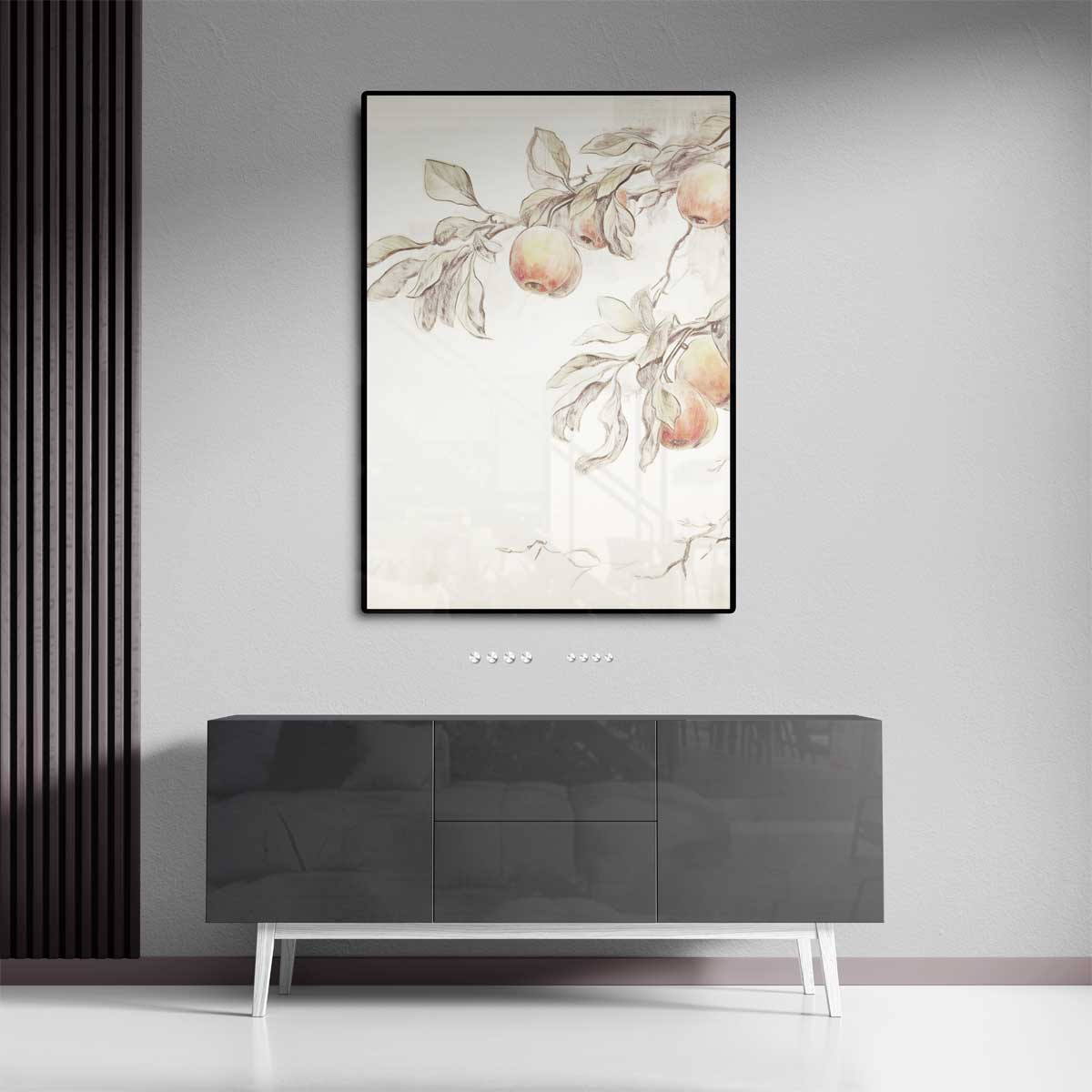 Appels aan de Boom – canvas kunstwerk als wanddecoratie