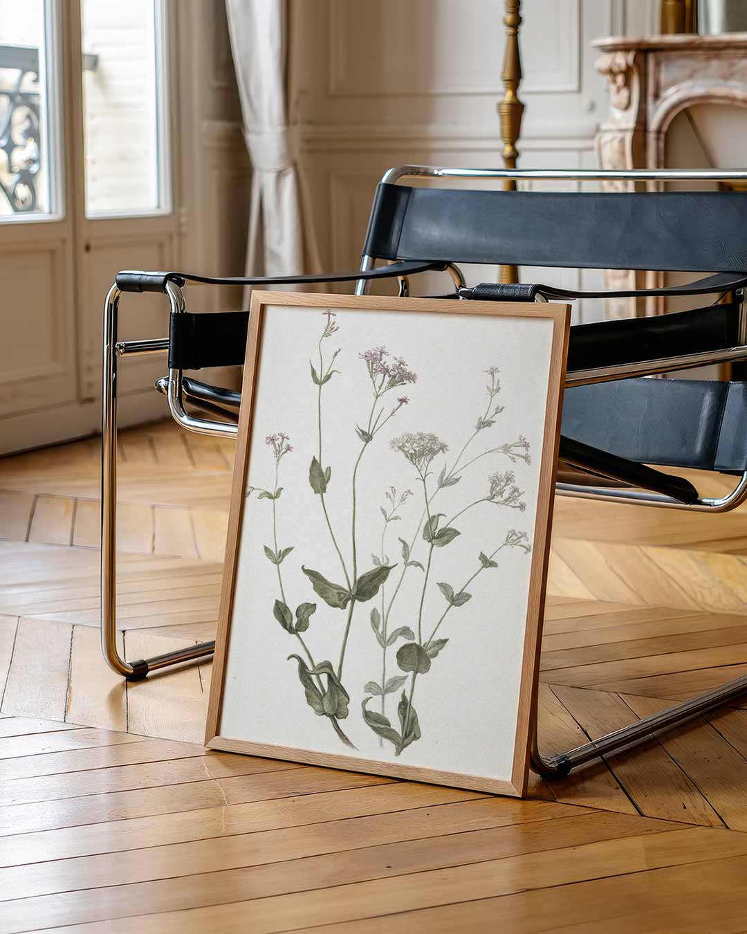Botanische Bloemenposter – klassieke wandkunst als portret poster