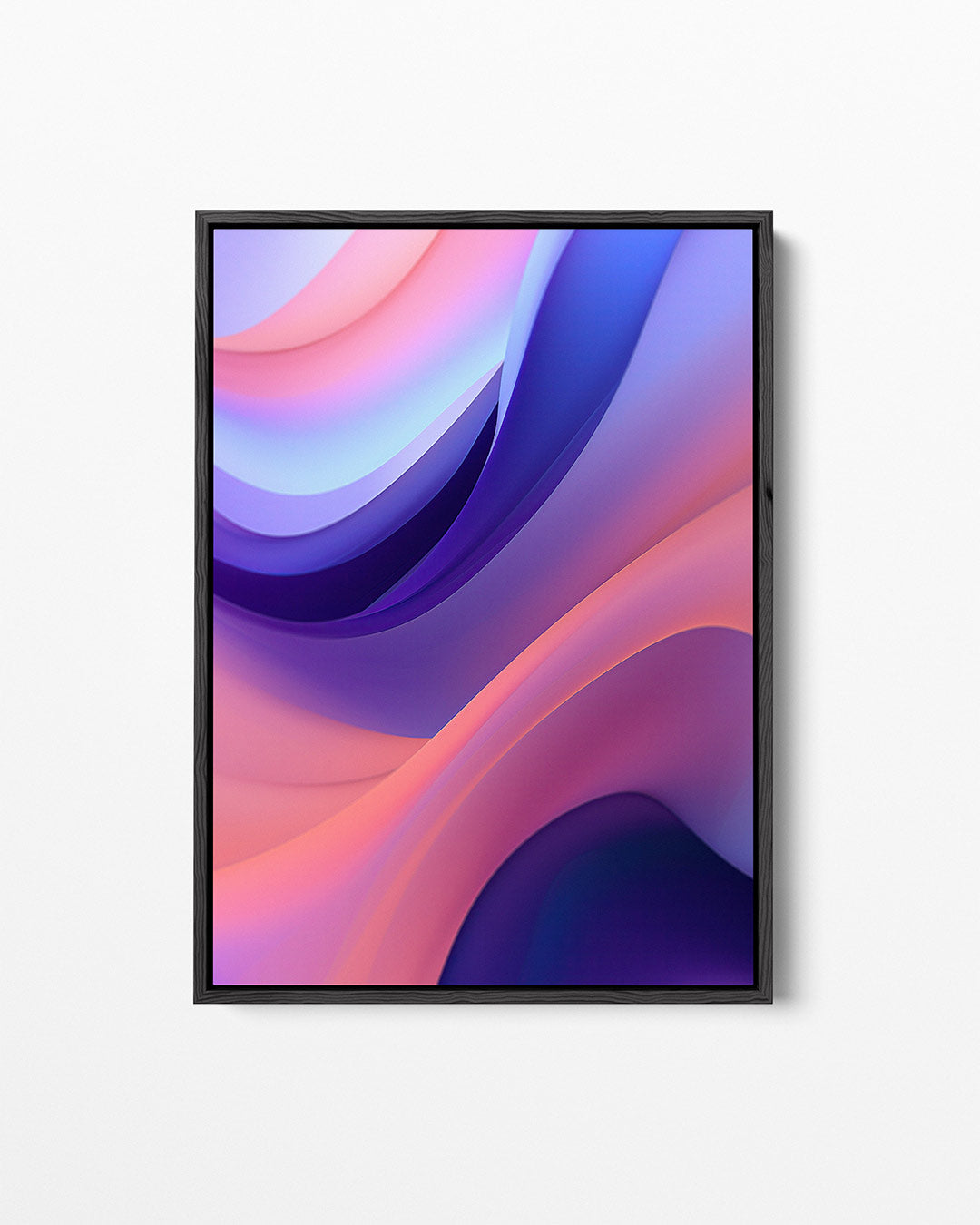 Golvende kleuren – Overgangen – staand wanddecoratie kunstwerk