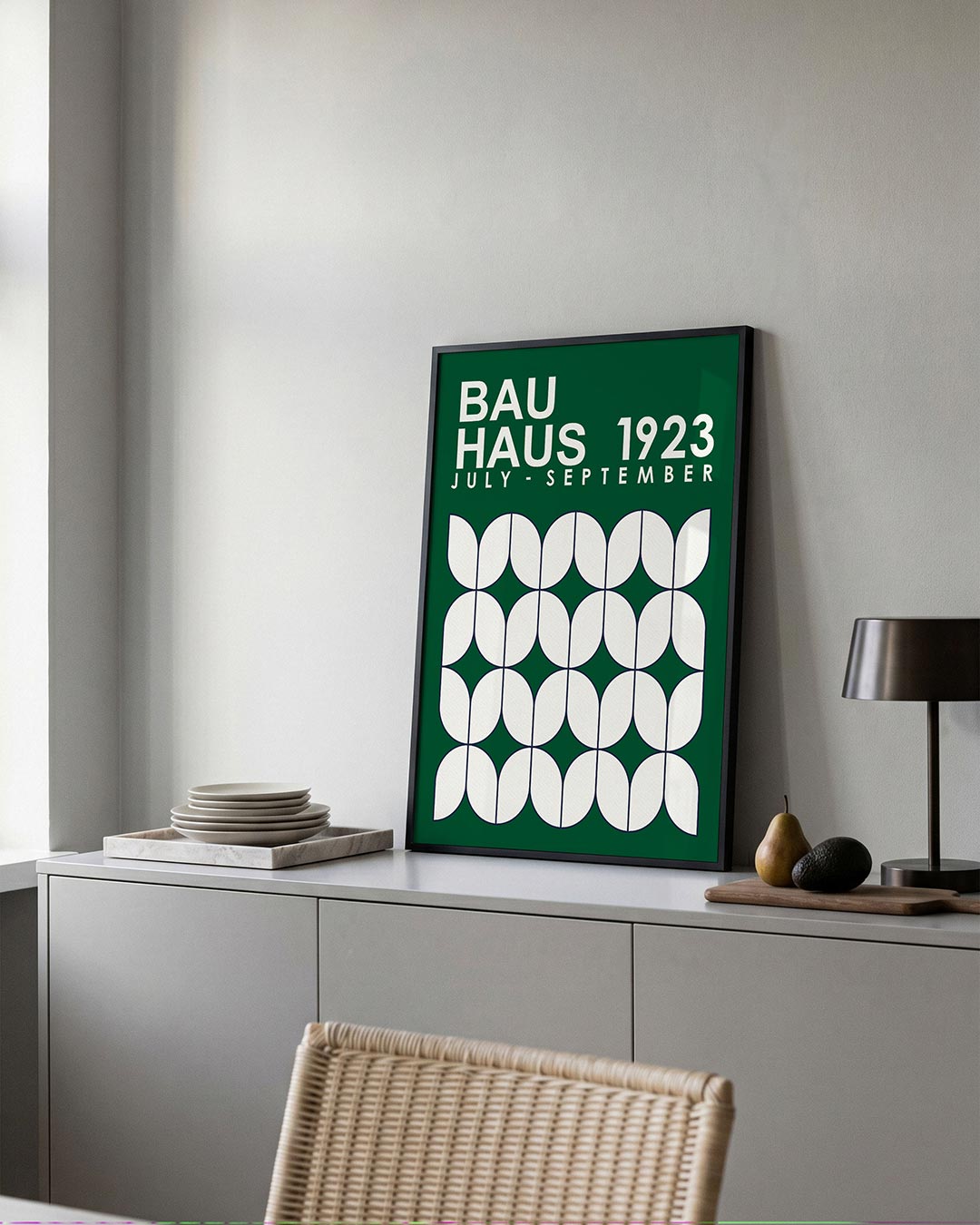  – moderne Bauhaus wandkunst als poster