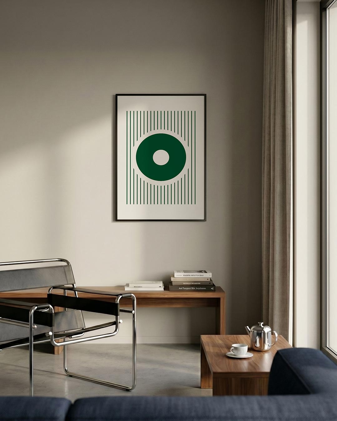  – geometrische poster in Bauhaus-stijl van WallArtistic
