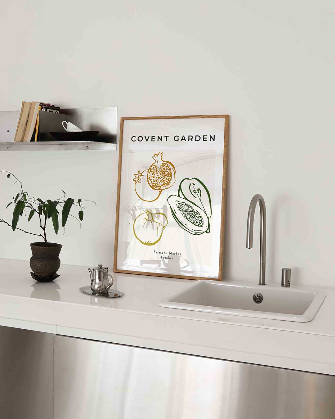 Fruit en groenten – keukenposter in staand formaat